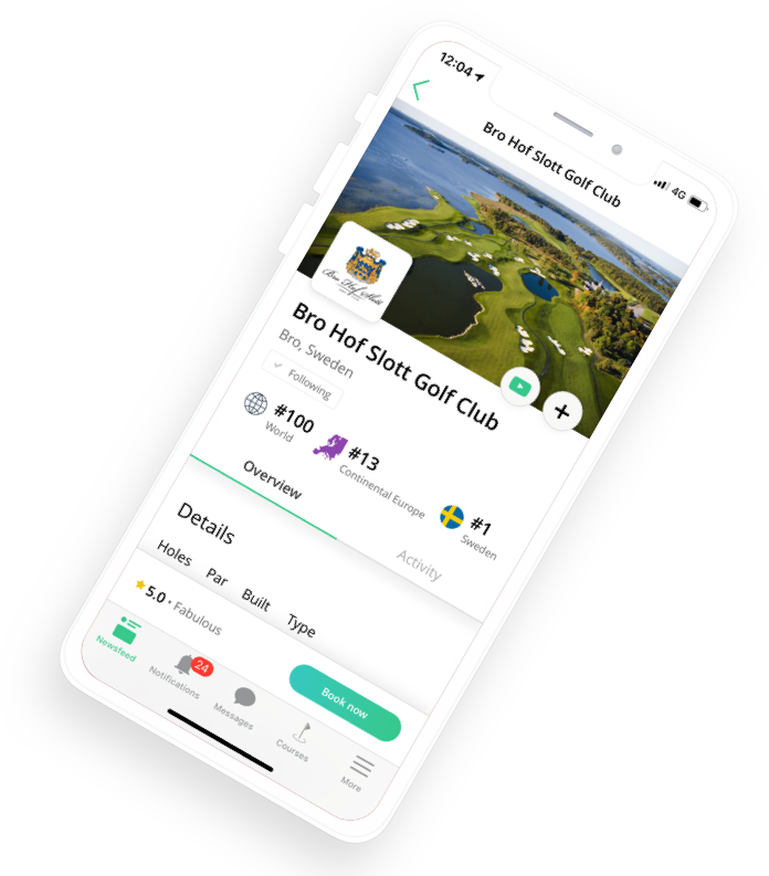 Preview of the mobile app